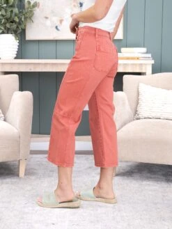 Risen High Rise-Crop Wide Pants | 0-3XL -Women Clothing Shop 01377b01d0571ba76616b0f755e76ebe