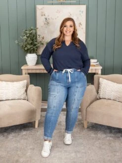 Judy Blue High Waist Cuffed Cargo Jogger Jean | 0-24 -Women Clothing Shop 0179f6343fba1415aaa1736cf771069a