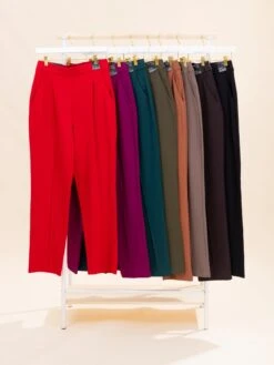 Dear Scarlett Magic Stretch Pull On Straight Leg Pants | S-3Xl