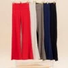 Rib Flare Pants | S-3XL Pair W/ Sku63769