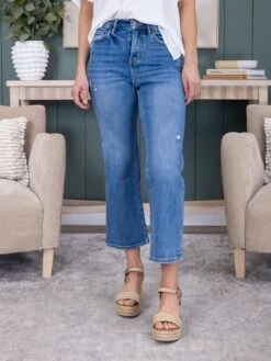 Lovervet High Rise Ankle Slim Wide Jean | 0-15 -Women Clothing Shop 05b6fd20e32153d192c7cde2b98c67bc