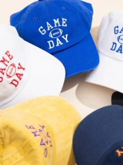"Game Day" Football Embroidered Baseball Cap | Game Day -Women Clothing Shop 06493792ba81847c585fdae438a27018