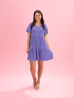 Raised Rib Tiered V Neck Dress By DD Design | S-3XL 20 Raised Rib Tiered V Neck Dress By DD Design | S-3XL -Women Clothing Shop 06f3cc707fdd861ceb45df450d402eec