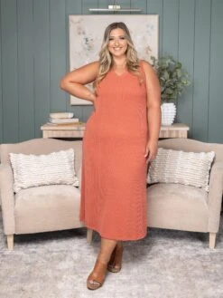 Raised Rib Sleeveless Maxi Dress | S-3XL -Women Clothing Shop 071dc81384ea3a1e53b4ca594cd001c8