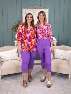 YMI Hyperstretch High Rise Crop Straight Leg Pants | S - 3X -Women Clothing Shop 07ca9f90ce8aae9d62dc2da263dcf805