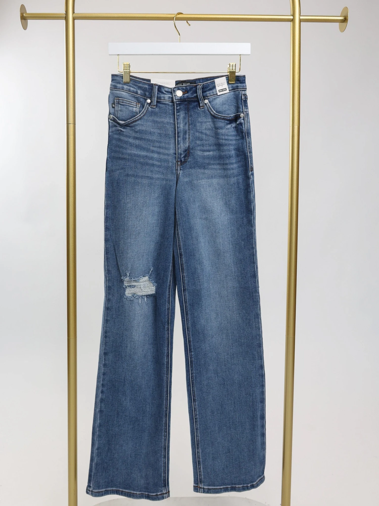 Judy Blue High Waist Tummy Control 90's Straight Leg Jeans | 1 - 24 1 Judy Blue High Waist Tummy Control 90's Straight Leg Jeans | 1 - 24