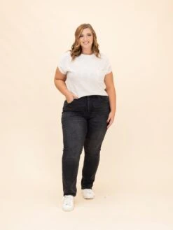 Mica Denim High Rise Slim Straight Leg Jeans | 0-15 -Women Clothing Shop 0b45472f129d5591f1031d953412e9b2