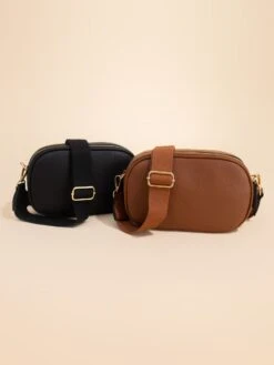 Sky Dual Zip Crossbody Bag |