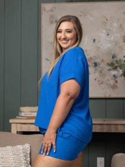 Elastic Waist Shorts W/ Pleats | S-L Set W/ Sku53066 -Women Clothing Shop 0ccaddb8e94cdc181e3bf17d275fa59b