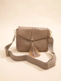 Distressed Vegan Leather Flapover Crossbody Bag -Women Clothing Shop 0d7aa7d657cd54fec80ea466034f22fa