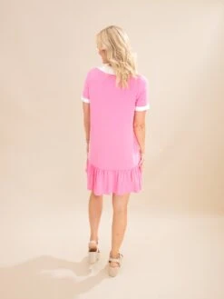 Premium Modal Polo Neck Ruffle Hem Smock Dress | S-L Backyard BBQ -Women Clothing Shop 0dbeb3d33aa7e083696837cda5fdf8a3