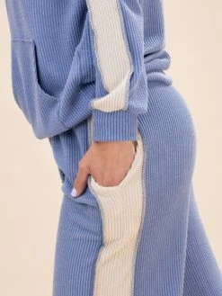 Raised RibCasual Pants With Elastic Waist | S-3XL Pair W/ Sku63513 -Women Clothing Shop 0e4a1e4d3670fdb617102711d196c1ea