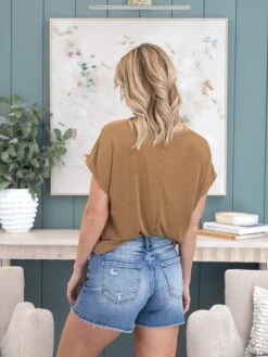 Mica Denim Super High Raw Hem Mid Length Shorts | S-3X -Women Clothing Shop 0ebca802305a394875353b15ec6e8a5c