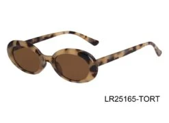 Tortoise Oval Sunglasses