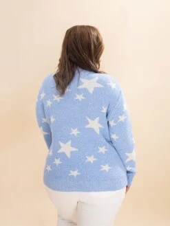 Star Patterned Sweater | S - L -Women Clothing Shop 10278b8b8d52095d260ce8aad1bcf5e9