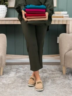 DIVA STRETCH 27" High Rise Wide Leg Stretch Crop (Fall Colors) By DD Design- New | XXS - 3X -Women Clothing Shop 11a61cdcb2128e013b81785528247589