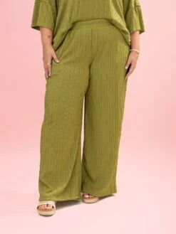 Ribbed Textured Long Pant By DD Design | S-3XL Pair W/ Sku86861 -Women Clothing Shop 144252209a73ddf60106ef44d92591a4