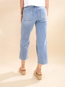 Mica Denim Cropped Wide Leg With Front Pocket Jeans | 0-22W 12 Mica Denim Cropped Wide Leg With Front Pocket Jeans | 0-22W -Women Clothing Shop 149c9c5cb82bb30aa8f3300d593db348