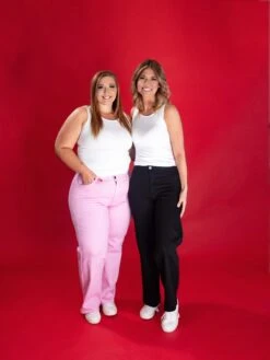 High Waist Super Stretch Wide Leg Jeans | S - 2XL -Women Clothing Shop 15f412306719bca360d7f236856528c8