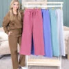 DD Design Luxe Fleece Wide Leg Pants | S - 3XL (28", 30", 34" Inseams)