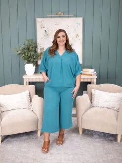 Airflow Crop Pants W/ Pockets By DD Design | S-3XL Pair W/ Sku57783 -Women Clothing Shop 1736525661642 a9314e24 7ef5 4061 8475 df56375bfa33 c7dbb145 ce43 46e4 84ac ff29e410ddb5 divas 57783 01