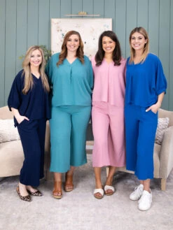 Airflow Crop Pants W/ Pockets By DD Design | S-3XL Pair W/ Sku57783 -Women Clothing Shop 1736525676526 dd233723 9f6a 416a 8823 ea29d907f7ff c7dbb145 ce43 46e4 84ac ff29e410ddb5 divas 57783 13