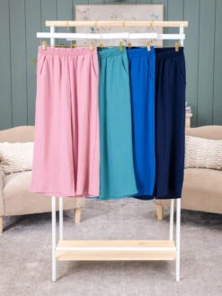 Airflow Crop Pants W/ Pockets By DD Design | S-3XL Pair W/ Sku57783 -Women Clothing Shop 1736525676658 7f84fa1e e5d7 4721 a170 9e6df7b86166 c7dbb145 ce43 46e4 84ac ff29e410ddb5 divas 57783 20