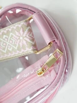Zenana Clear Sling Bag With Guitar Strap *Final Sale* -Women Clothing Shop 177bf402f8ff26b6e680384ae2de5276
