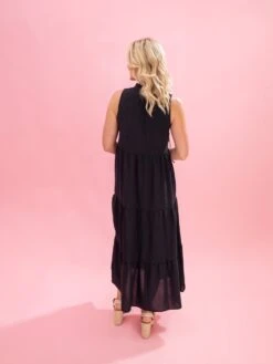 Ruffled Neckline Tiered Maxi Dress By DD Design | S - 3XL -Women Clothing Shop 1822051faa03e8c1ddfb7961da0d220a