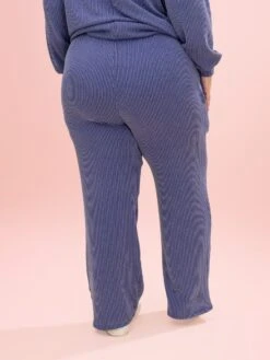 Raised Rib Full Length Pants By DD Design | S-3XL Pair W/ Sku64517 -Women Clothing Shop 1a46cb3b4dec7997d034ed3205c38730