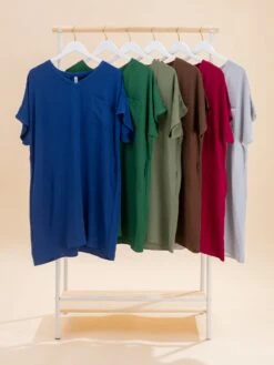 Zenana Airflow V-Neck Shirt Dress W/ Pockets | S-3XL -Women Clothing Shop 1da396e45b30d499f1a4b6e99cd136b8