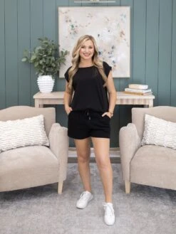 Zenana Fleece Drawstring Shorts With Pockets | S-3XL *Final Sale* -Women Clothing Shop 1dbe7e94221a6cfb9701bda2c4a076ce