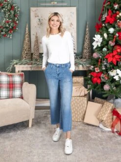 Lovervet High Rise Crop Wide Leg Carpenter Jeans | 0-22 -Women Clothing Shop 1df23b64549c9ab9276a6772a2e0b268