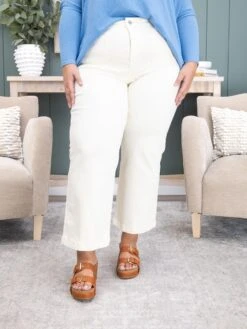 Mica Denim High Rise Cropped Wide Leg W/ Patch Pocket Jean | 0 - 22 -Women Clothing Shop 1e32173531417ebe2f1625fd7424ebb1