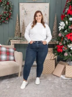 Judy Blue High Waist Tummy Control Step Hem Skinny Jean | 0-24 -Women Clothing Shop 1f039718126c49b6d5a3a914da53dc0a