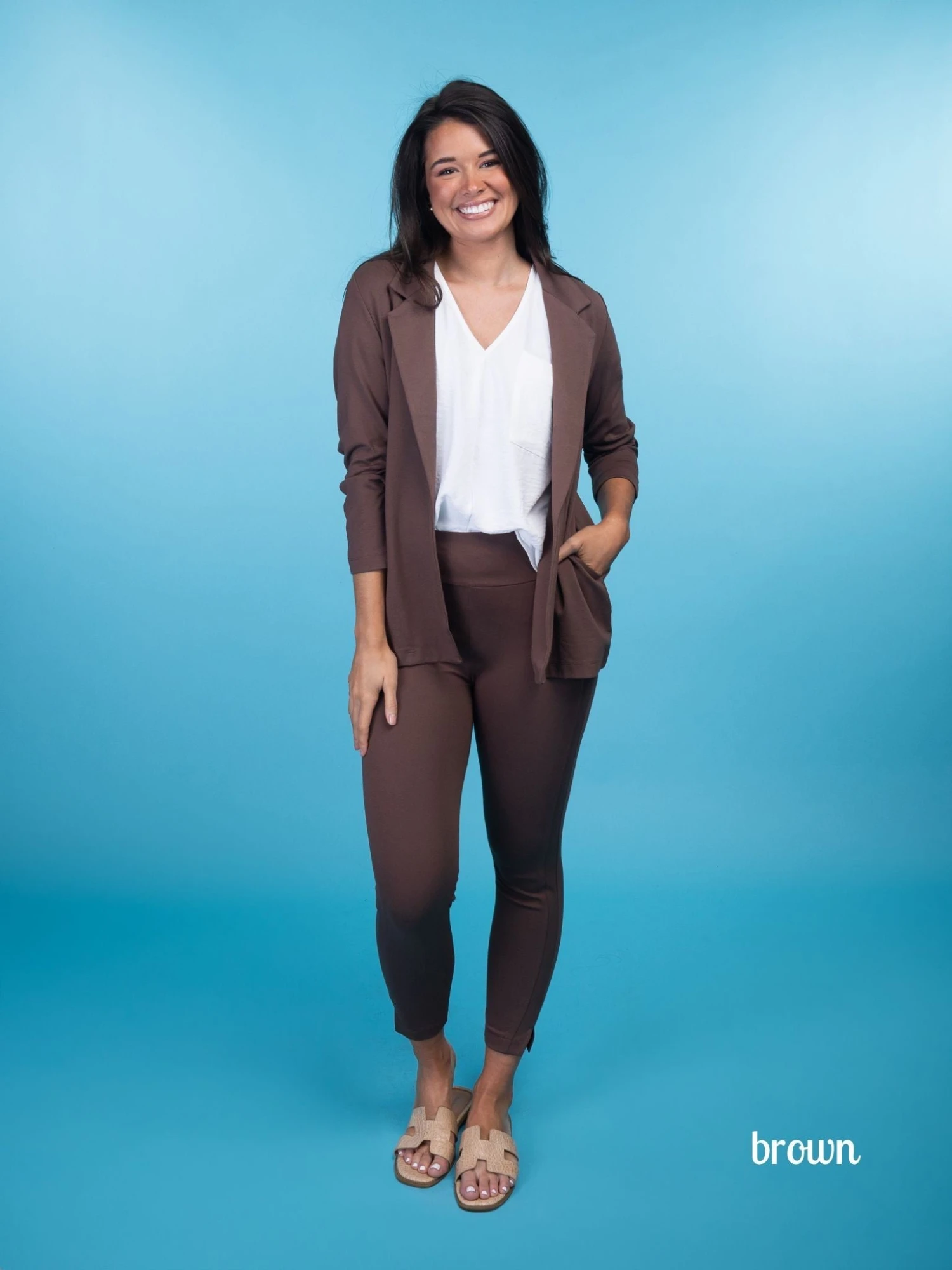 Essential COMFORT STRETCH 26" Pull-On Slim Pant | S - 3X 2 Essential COMFORT STRETCH 26" Pull-On Slim Pant | S - 3X - Image 2