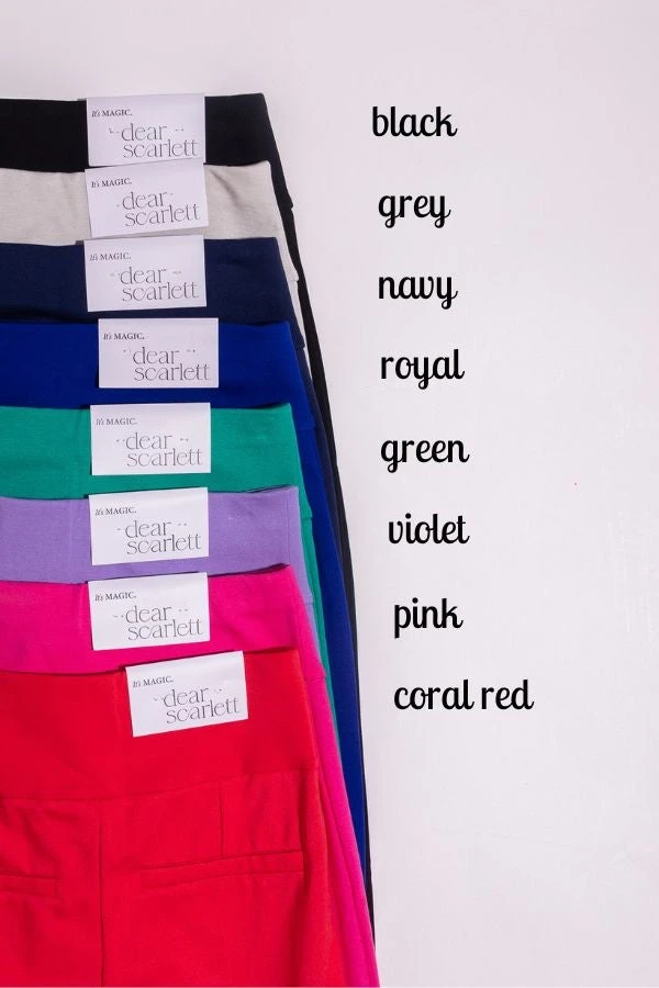 Dear Scarlett "Magic" Stretch Pull-On Straight Pants | S-3X 2 Dear Scarlett "Magic" Stretch Pull-On Straight Pants | S-3X - Image 2