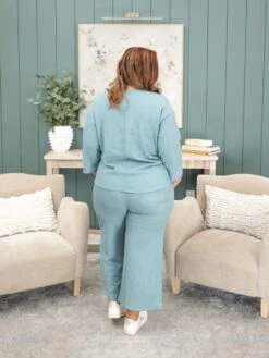 Textured Crop Pants W/ Pockets By DD Design | S - 3XL Pair W/ Sku57748 -Women Clothing Shop 229b660dcaa42f2f74722b71699c52f0