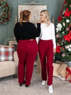 Judy Blue High Waist Garment Dyed Heart Shaped Back Pockets 90's Straight Jean | 0-24 -Women Clothing Shop 23b7207cc1e4470be199efb6c898887a