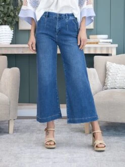 Risen Tummy Control High Rise Cropped Wide Leg Jeans | 0-3XL 15 Risen Tummy Control High Rise Cropped Wide Leg Jeans | 0-3XL -Women Clothing Shop 250d6e5fbfcff9c29407a44735876cb5