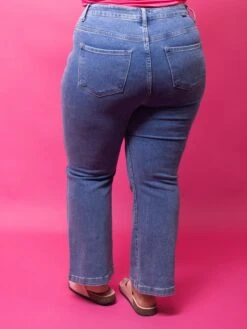 Risen High Rise Ankle Flare Jeans W/ Patch Pockets | 1-3X 7 Risen High Rise Ankle Flare Jeans W/ Patch Pockets | 1-3X -Women Clothing Shop 2539ab7a8fc8a886ed257ae7d6d0aedb