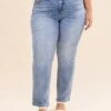 Mica Denim Super High Straight Leg Tummy Control Jeans | 0-15