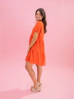 Airflow Tiered Knee Length Dress By DD Design | S-3XL -Women Clothing Shop 2585a4b2c602ac62fd6349e3d30ee5ff