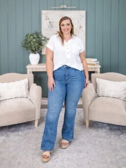 Judy Blue High Waist Tummy Control Vintage Wash Side Slit Slim Boot | 0-20 -Women Clothing Shop 271ba14a1fcebbd4111985ece93077af