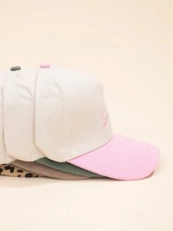 Zenana Coquette Bow Two Tone Canvas Cotton Cap | -Women Clothing Shop 2827e5deea94a4c81951cb6e8359db93