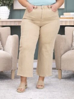 Risen High Rise-Crop Wide Pants | 0-3XL -Women Clothing Shop 287c062d0f65896861f85eacab18ec49