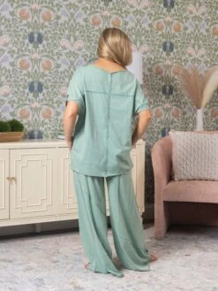 Washed Wide Leg Pant | S - 3XL Set W/ Sku52877 9 Washed Wide Leg Pant | S - 3XL Set W/ Sku52877 -Women Clothing Shop 2956ab9c549ceffddf6d403922578a05 1