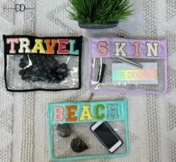 Large Clear Travel Pouch