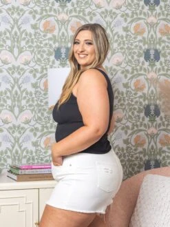 Zenana Raw Hem Denim Shorts | S-XL -Women Clothing Shop 2ab25304155e2d1f7f522031723d8b53