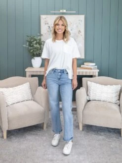 Mica Denim Mid Rise Loose Fit Straight Ankle Jean | 0-22 -Women Clothing Shop 2c258772e47afb65077796ff138ac9d2